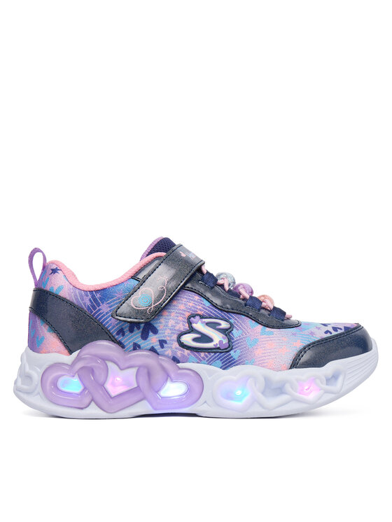 Skechers Skechers Sportcipők Infinite Heart Lights 303261L/NVMT Lila