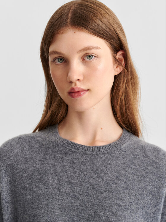TATUUM TATUUM Sweter NORA Szary Classic Fit