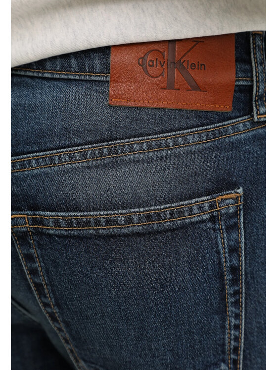 Calvin Klein Jeans Calvin Klein Jeans Τζιν SLIM TAPER OIL SLICK Μπλε Slim Fit