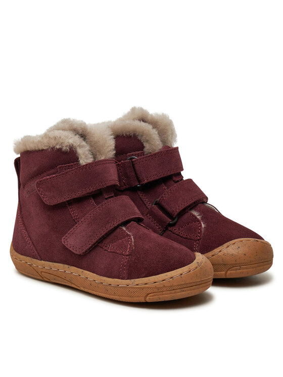 Froddo Froddo Kozaki Minni Suede G2110141-1 S Bordowy