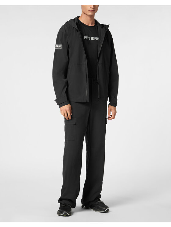 Plein Sport Plein Sport Giacca a vento 22987 Nero Regular Fit