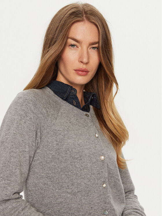 ViCOLO ViCOLO Kardigāns 22048S Pelēks Regular Fit