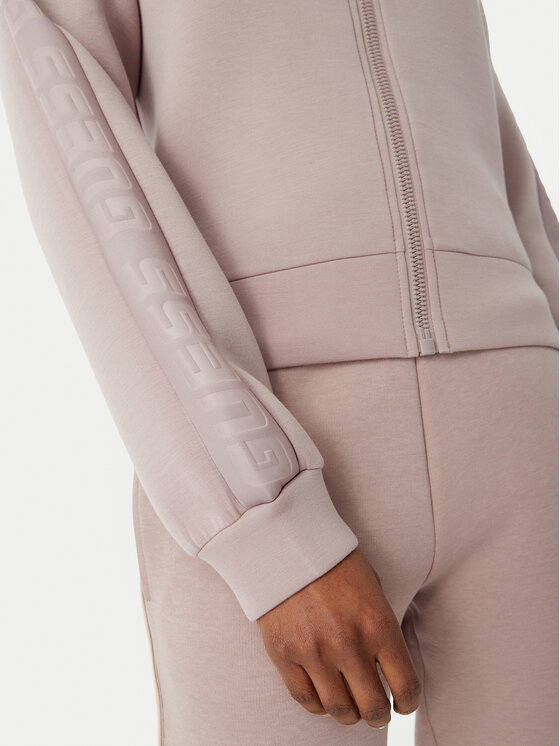 Guess Guess Суитшърт New Allie Scuba V2YQ17 K7UW2 Виолетов Regular Fit