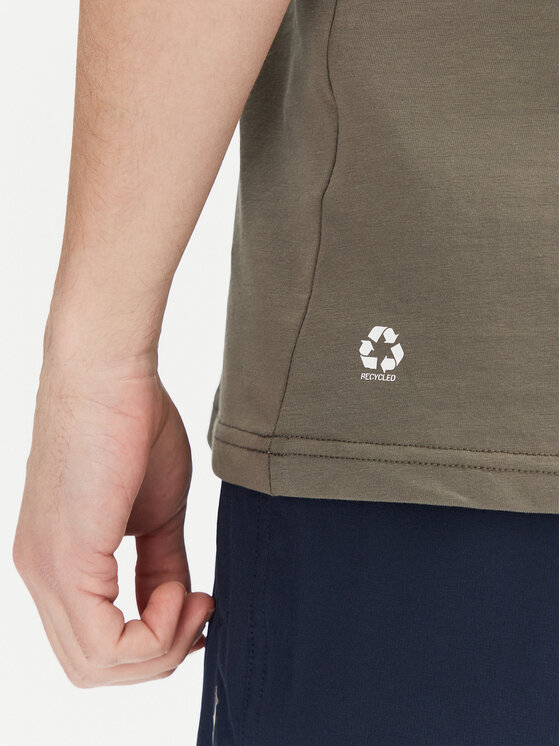 Aulp Aulp Tričko Roque Kaki Regular Fit