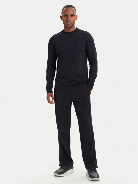 BOSS BOSS Longsleeve 50506365 Dunkelblau Regular Fit