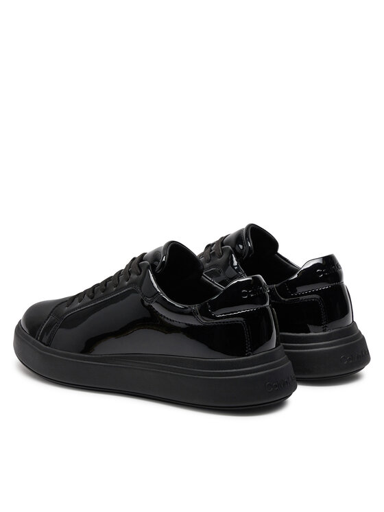 Calvin Klein Calvin Klein Laisvalaikio batai Low Top Lace Up Pat HM0HM01602 Juoda