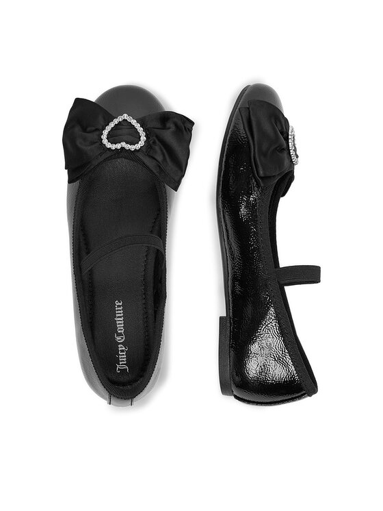 Juicy Couture Juicy Couture Μπαλαρίνες EO-CS6623-02 Μαύρο