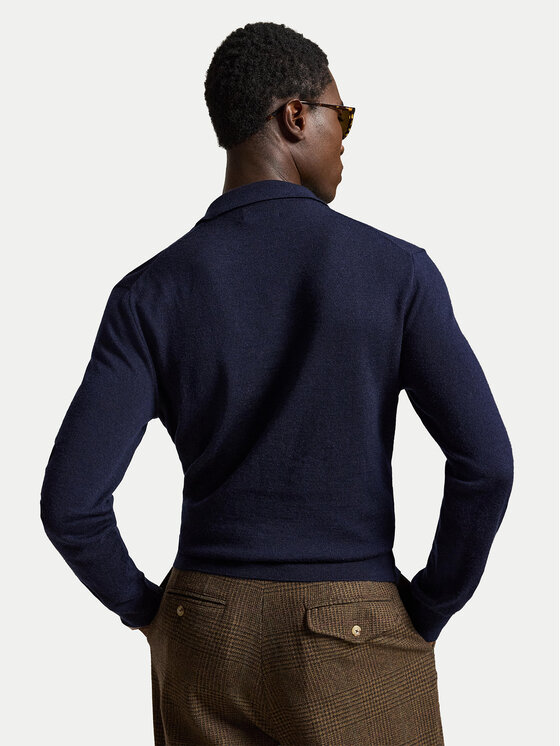 Polo Ralph Lauren Polo Ralph Lauren Πουλόβερ 710941104001 Σκούρο μπλε Regular Fit