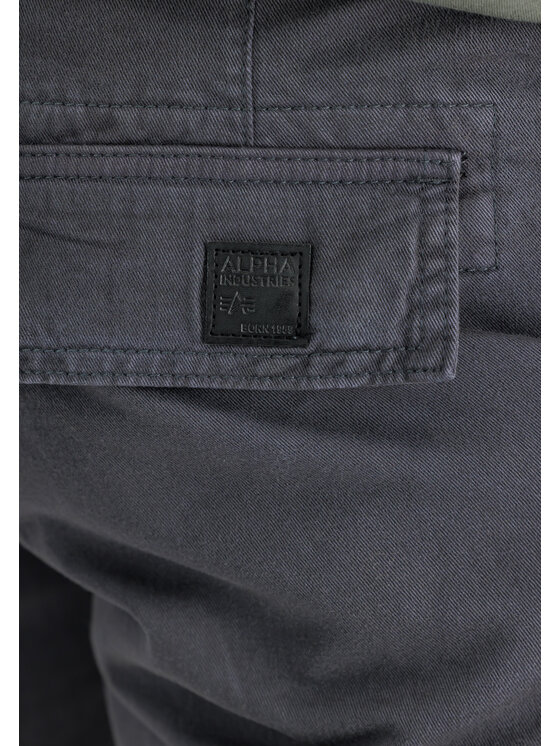 Alpha Industries Alpha Industries Kalhoty z materiálu AI.158205-684 Šedá Regular Fit