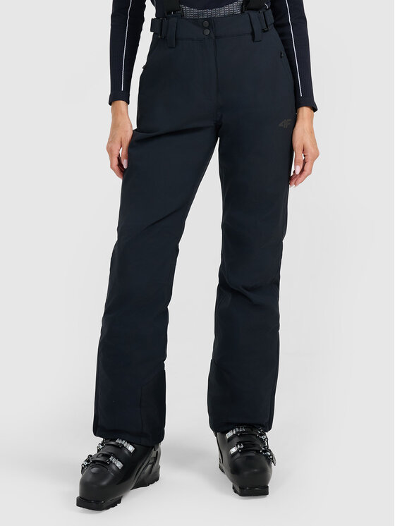 4F 4F Spodnie narciarskie SKIWEAR Czarny Regular Fit