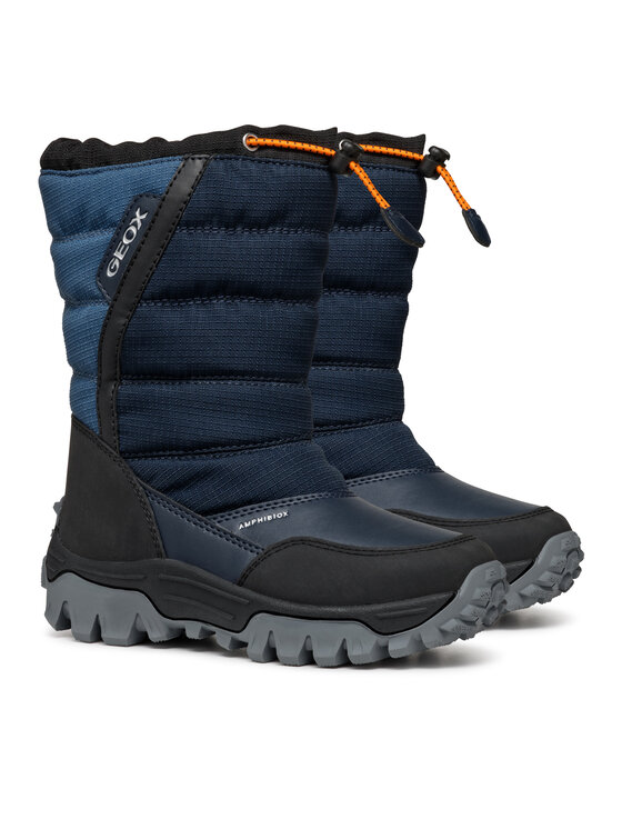 Geox Geox Śniegowce J Himalaya Boy B Abx J26FRA 0FU54 C0693 S Granatowy