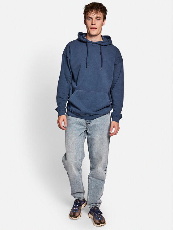 Redefined Rebel Mikina Harry 223031 Modrá Hoodie Fit