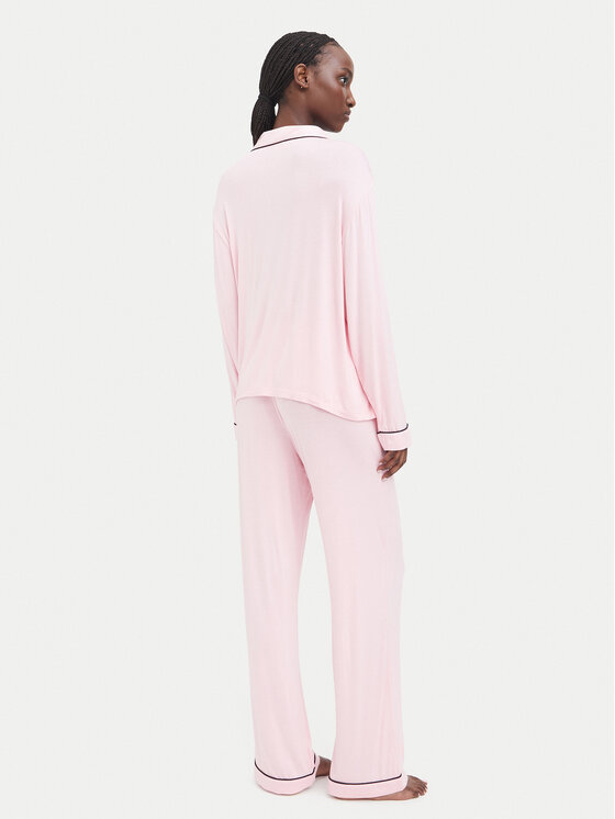 Juicy Couture Juicy Couture Pyžamo JCYPJ126856 Světle růžová Relaxed Fit