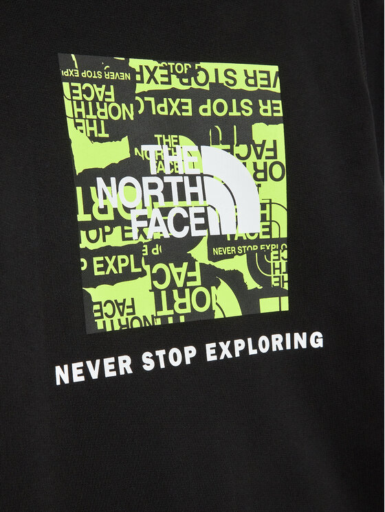 The North Face The North Face Džemperis ar kapuci Redbox NF0A82EP Melns Regular Fit