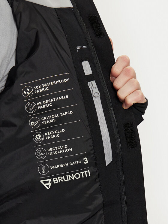 Brunotti Brunotti Skijacke 2421200051 Schwarz Regular Fit