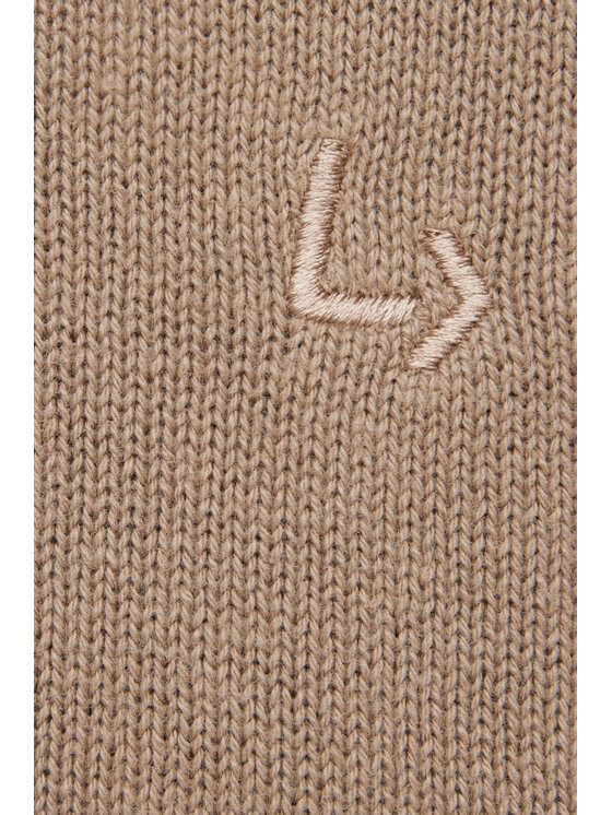 Lancerto Lancerto Sweter Lenny SW073223000033 Beżowy Regular Fit