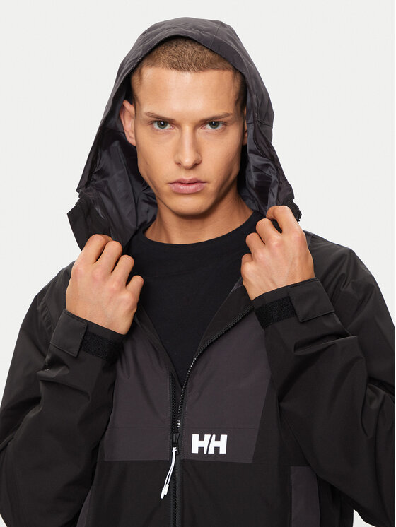 Helly Hansen Helly Hansen Esőkabát Rig Rain Jacket 54096 Fekete Regular Fit