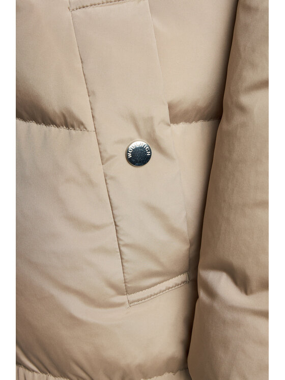 Woolrich Woolrich Vatovaná bunda Aurora CFWWOU0698FRUT1148 Béžová Regular Fit