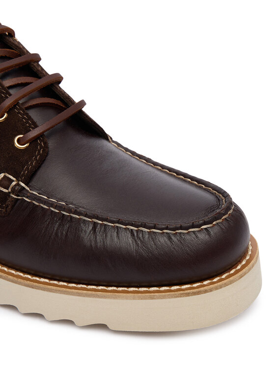 Barbour Barbour Šnurovacia obuv Hadston MFO0822BR35 Hnedá