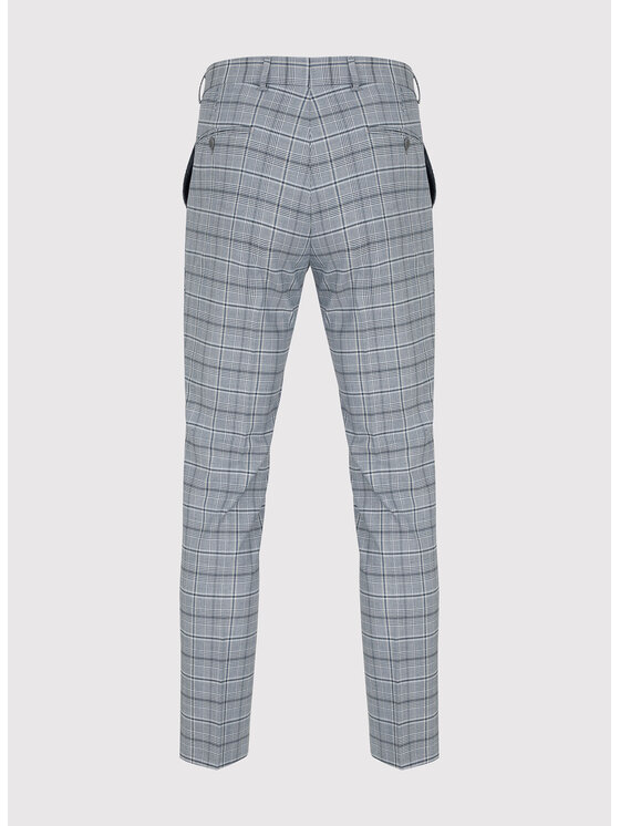 Pako Lorente Pako Lorente Spodnie garniturowe P23SF-6G-032 Szary Slim Fit