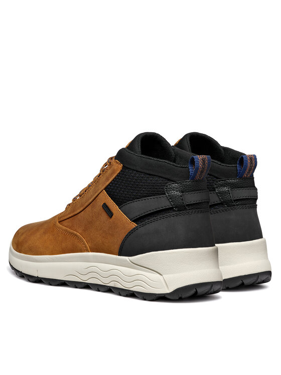 Geox Geox Schnürschuhe U Spherica 4X4 B Abx U26FDA 0FF6K C6001 Braun