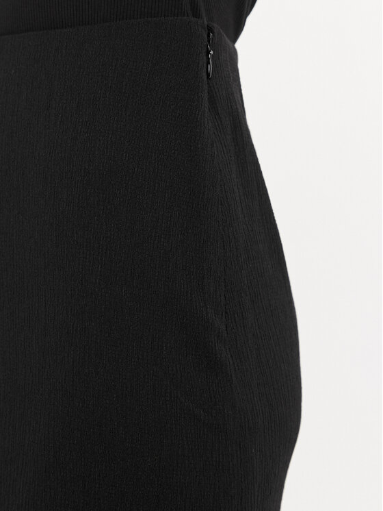 Calvin Klein Jeans Calvin Klein Jeans Midi sukňa J20J223144 Čierna Regular Fit