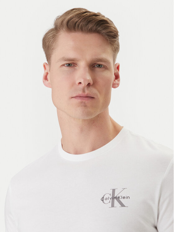 Calvin Klein Jeans Calvin Klein Jeans T-Shirt LV04RF278G Biały Regular Fit
