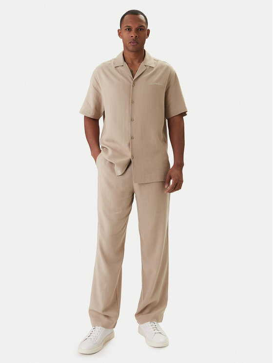 Emporio Armani Emporio Armani Ing EM000593 AF20590 U6213 Bézs Regular Fit