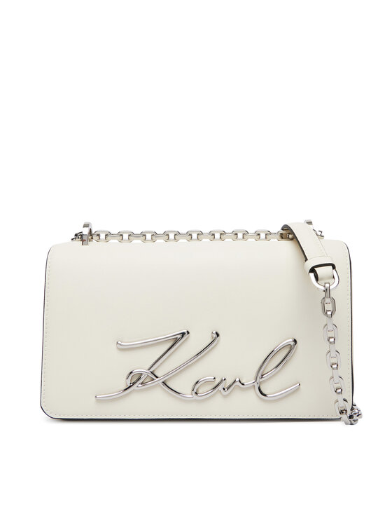 KARL LAGERFELD KARL LAGERFELD Дамска чанта B1W30046 Бял