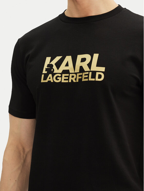 KARL LAGERFELD KARL LAGERFELD T-shirt 755087 552235 Nero Regular Fit