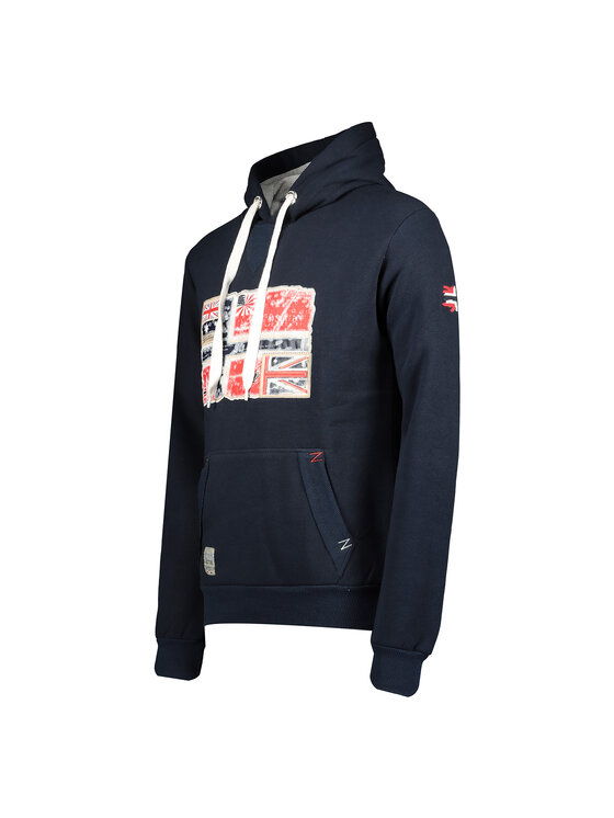 Geographical Norway Geographical Norway Bluza WT1874H/GN-NAVY Granatowy Reglan Fit