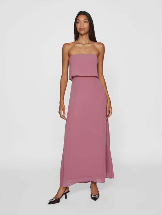 Vila Vila Вечірня сукня Milina 14094089 Рожевий Regular Fit