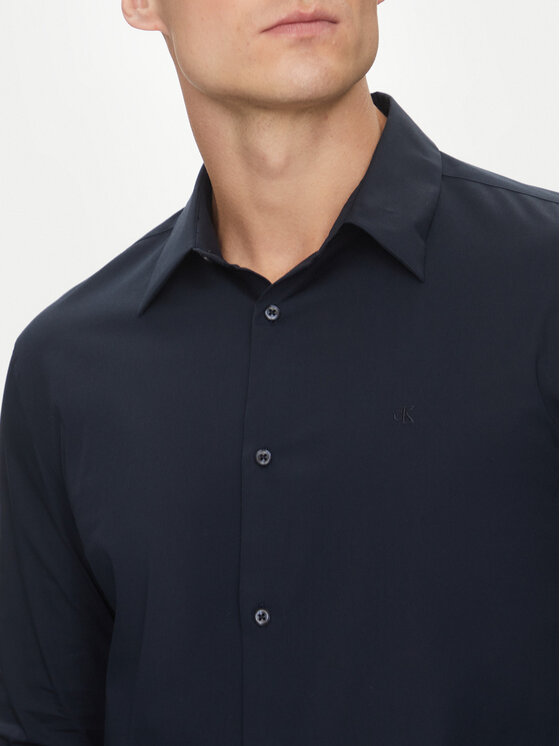 Calvin Klein Calvin Klein Cămașă LV04LB145G Bleumarin Slim Fit