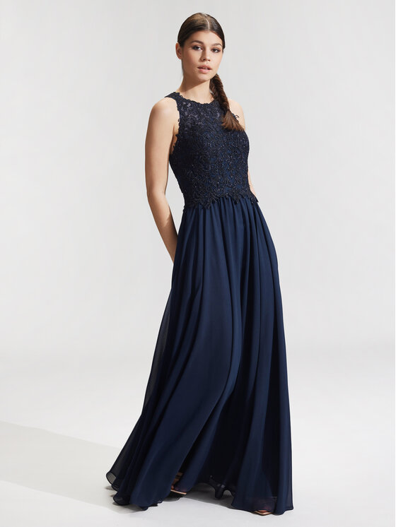 Hey Kyla Hey Kyla Abito da sera 5AG028HK Blu scuro Regular Fit