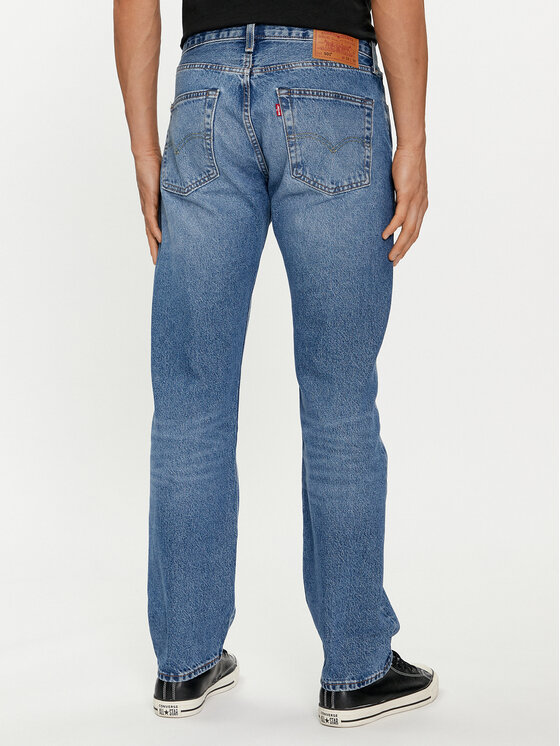 Levi's® Levi's® Jeans hlače 501® 00501-3504 Modra Straight Fit