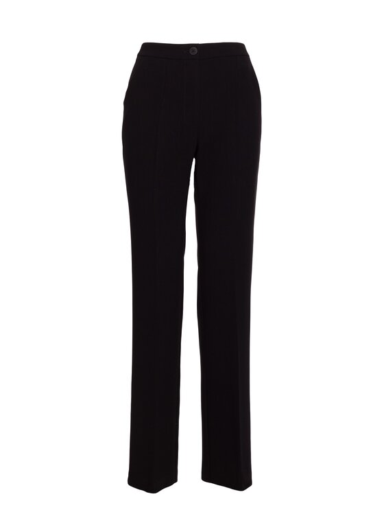 Stylove Stylove Spodnie garniturowe S418 Czarny Wide Leg