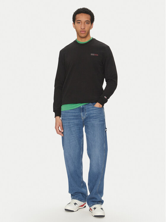 Tommy Jeans Tommy Jeans Μπλούζα Entry Graphic DM0DM20849 Μαύρο Regular Fit