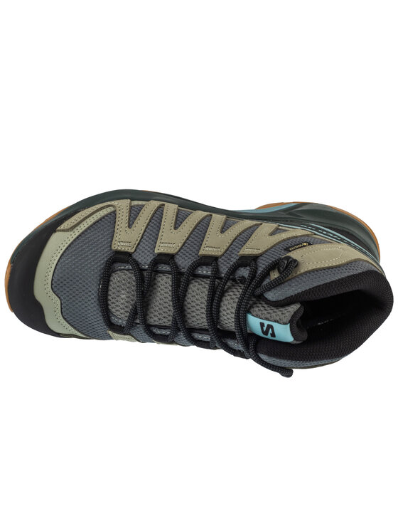 Salomon Salomon Buty wspinaczkowe X-Adventure Recon GTX W Zielony