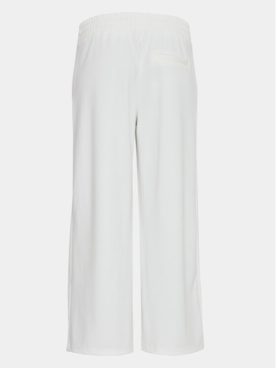 ICHI ICHI Pantaloni culotte 20116301 Bianco Relaxed Fit