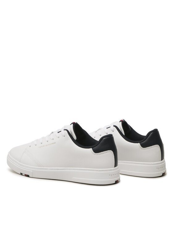 Tommy Hilfiger Tommy Hilfiger Sneakers Elevated Rbw Cupsole Leather FM0FM04487 Weiß
