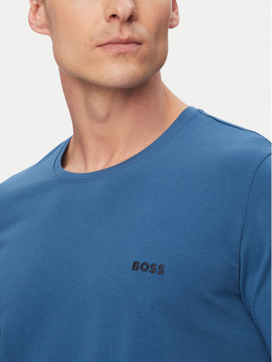 BOSS BOSS Póló Mix&Match 50515312 Kék Regular Fit