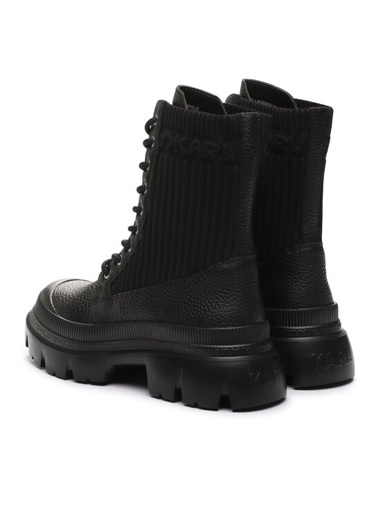 KARL LAGERFELD KARL LAGERFELD Schnürstiefeletten KL43573 Schwarz