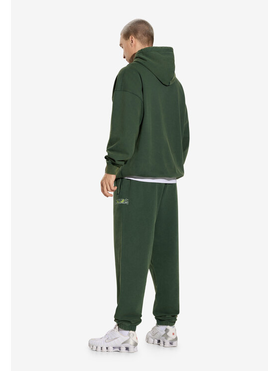PROSTO. PROSTO. Spodnie dresowe Demage Zielony Oversize