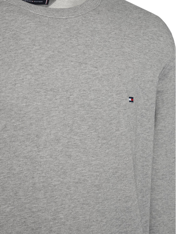 Tommy Hilfiger Tommy Hilfiger Bluza Essential MW0MW37237 Szary Regular Fit