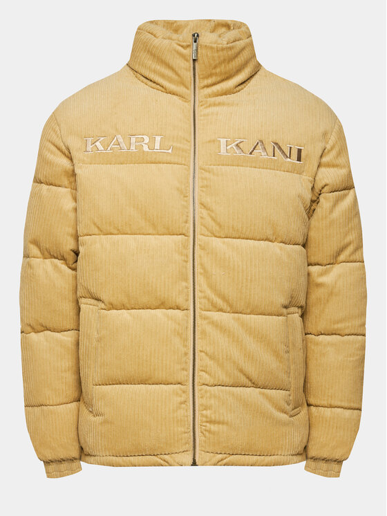 Karl Kani Karl Kani Žieminė striukė Retro Corduroy 6076015 Smėlio Regular Fit