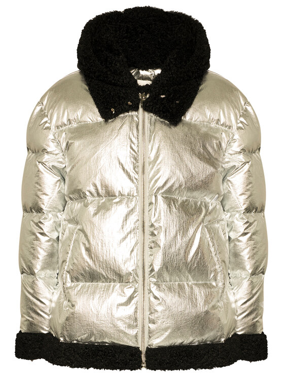 Silvian Heach Silvian Heach Daunenjacke Cadillac PGA20171PI Silberfarben Regular Fit