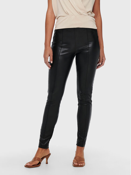 ONLY Leggings Jessie 15231825 Crna Slim Fit