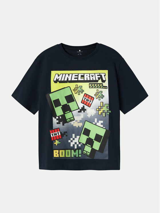 NAME IT NAME IT T-shirt Minecraft 13240871 Blu scuro Standard Fit