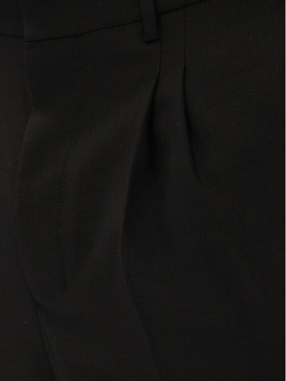 AMI PARIS AMI PARIS Chino hlače HTR111.WV0066 Črna Regular Fit