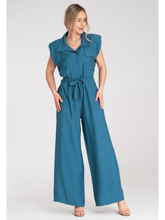 FIGL FIGL Overal M1176 Modrá Regular Fit